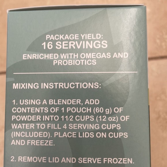 DAIRY-FREE FROZEN YOGURT FOR PETS! Make-at-home kit. JUST ADD WATER! - Picture 3 of 4